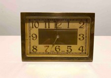 alte Messing UHR Tischuhr