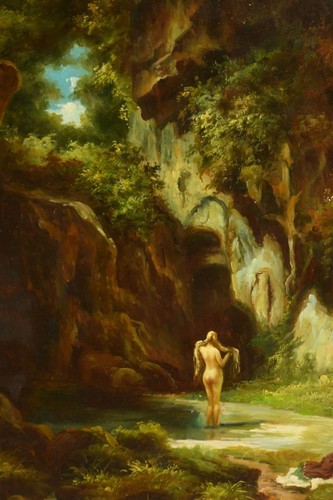Nach carl spitzweg badende - /,