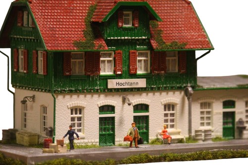 Bahnhof hochtann 87 - h0,