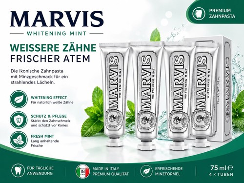 Marvis whitening zahnpasta - marvis,