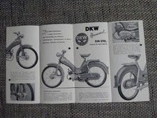 DKW Hummel Moped Bike Prospekt