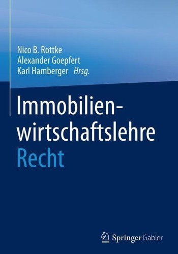 Immobilienwirtschaftslehre - ,