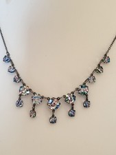 Jugendstil 835er  Silber Kette