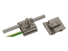 DEHN UNI-Erdungsklemme 540250 V2A Edelstahl 8-10mm 4-50mm² M8 Blitzschutz