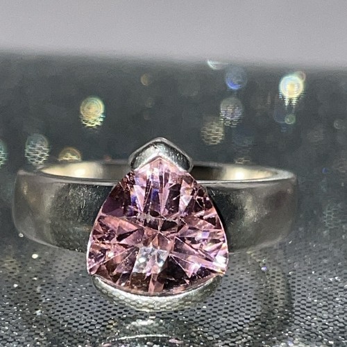 925 silber ring - silber, rosa