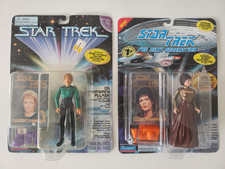 2 STAR TREK 5 INCH TNG FIGUREN