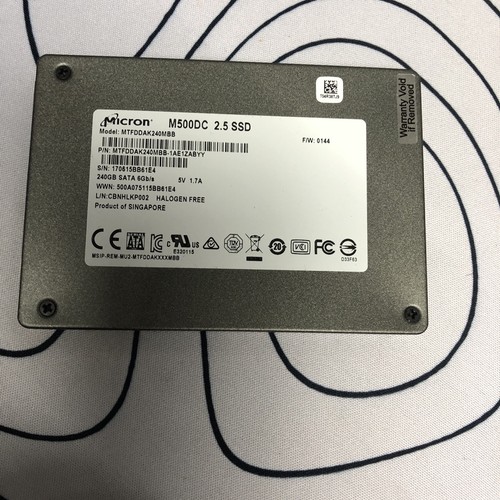 Micron 240gb m500dc 5 ssd - micron,