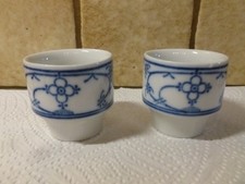 Winterling Schwarzenbach Strohblume Indisch Blau 2 Eierbecher