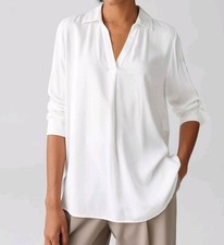 Opus Hemd Bluse Weiß Viskose