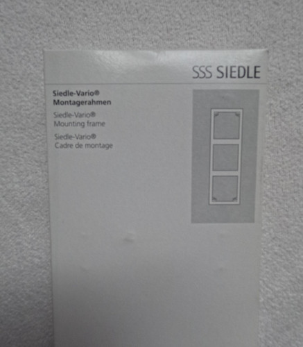Siedle vario montagerahmen - siedle,