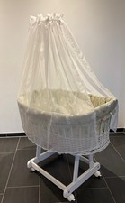 Alvi Stubenwagen, Beistellbett-Babybett mit Matratze