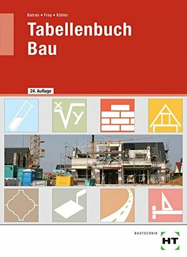 Tabellenbuch bau buch verlag - tabellenbuch,