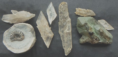 Mineralien fossilien konvolut - fossilien,