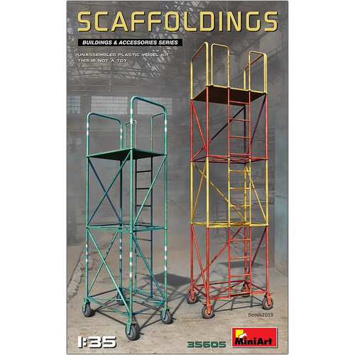 Miniart 35605 gerüste - miniart, set