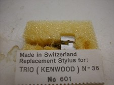  601 Ersatz Tonnadel Replacement Stylus Trio Kenwood N-36