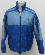 ELLESSE VINTAGE JACKE DOUBLE MANTEL CASUAL COAT SPORT TENNIS ITALY ITALY SKI