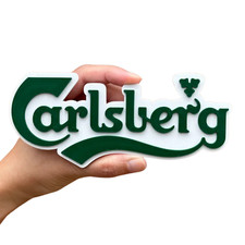 Carlsberg Logo - 3D Druck PLA