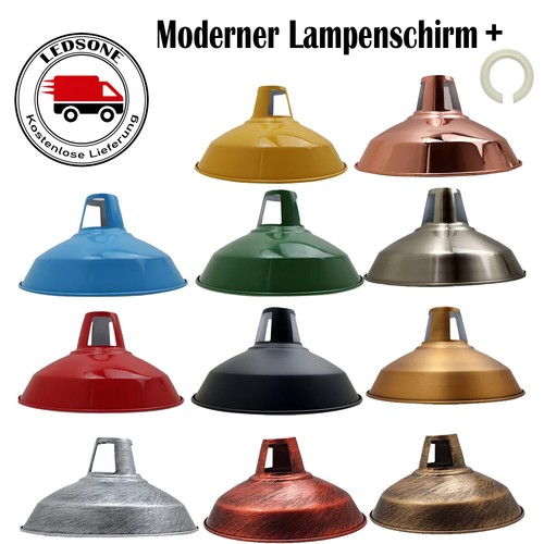 Vintage pendelschirm metall - vintage,