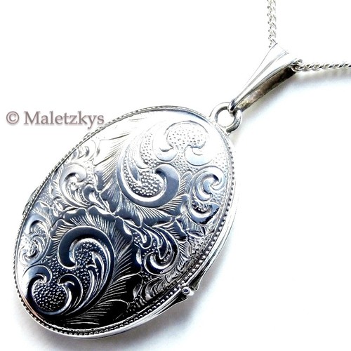 Antikes ziseliertes medaillon - antikes,
