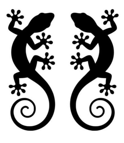 Gecko autoaufkleber - ,