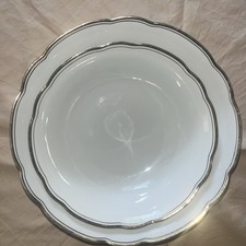 "Porzellanschüssel 2er Set (mit Goldrand)