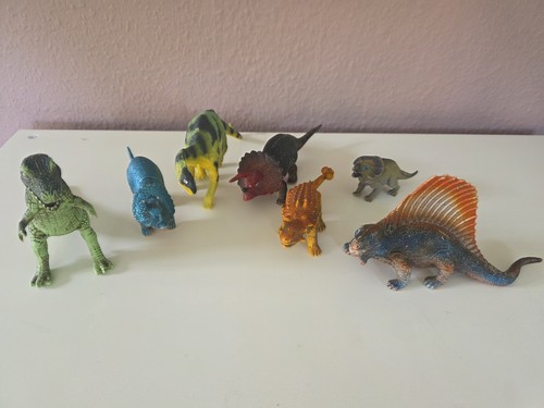Vintage dinosaurier figuren - vintage,