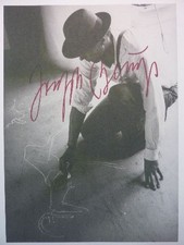 JOSEPH BEUYS - Druckgraphik 1982 "Fussbodenzeichnung II" !!