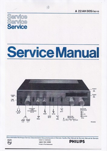 Service manual anleitung für - service,