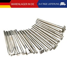 20pcs DIY Leder Prägestempel Set Punzierstempel Punziereisen Set Leder Punzieren