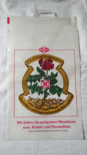 Ddr werbung tüte - ddr, fortschritt