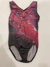 schöner Turnanzug  - GK - grau / pink  - Gr. 36