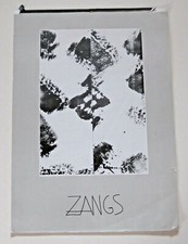 Herbert Zangs großformatiger Kalender aus 1985 handsigniert Zeitgeschichte