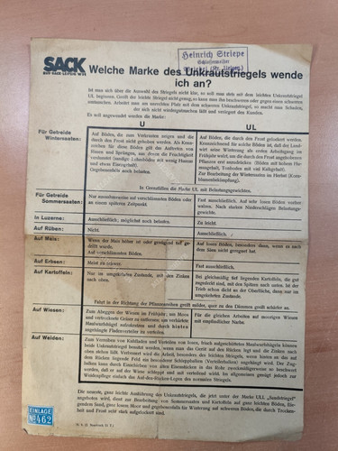 Werbung rud sack - werbung,