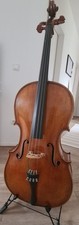 Cello 3/4 Stradivari Bauweise Meistercello Friedrich Kreuzinger Bogen Tasche usw