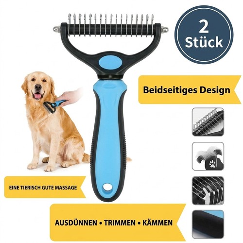 Hundebürste katzenbürste - 2x,