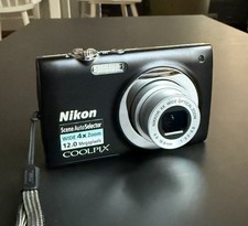 Nikon Coolpix S2500 12MP Schwarz Digitalkamera 4x Optical Zoom