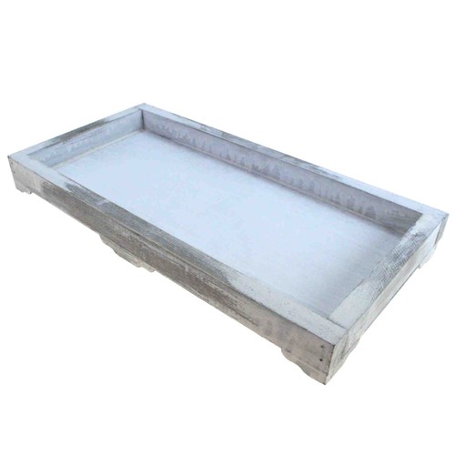 Holztablett 44x 22cm - , deko