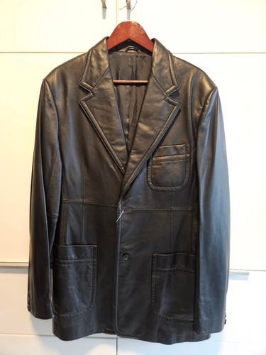Lederjacke blazer herren - lederjacke,