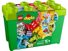LEGO 10914 DUPLO Deluxe Steinebox, Aufbewahrungsbox, erste Steine