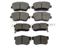 Front And Rear Brake Pads Set