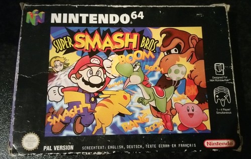 N64 super smash bros - n64, bros.