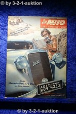 Das Auto AMS 20/50 Mercedes Benz Typ 170 D Moto Guzzi Galletto Austin A 40