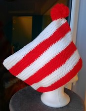  KÖLN MÜTZE * KARNEVAL *ROT UND WEISS* NARRENKAPPE * UNIKAT * HANDARBEIT * NEU