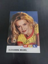 Autogramm AK Autogrammkarte Alexandra Neldel Schauspielerin Playboy 