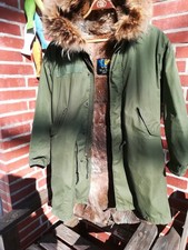 Mr. & Mrs. Furs Parka Grün