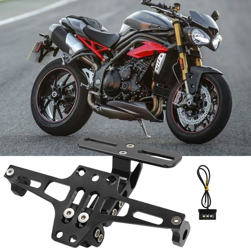 Motorrad kennzeichenhalter led - kennzeichenhalter,