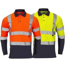 Warnschutz Langarm Poloshirts