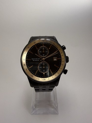 Accurist chronograph schwarz - chronograph,