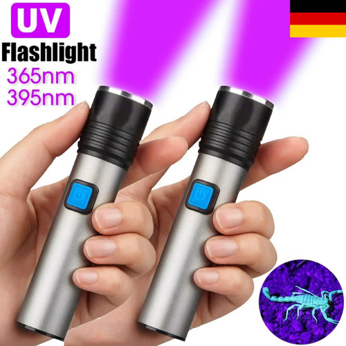 Taschenlampe 365nm - uv,