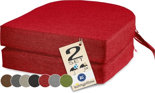 2er set stuhlkissen - set,